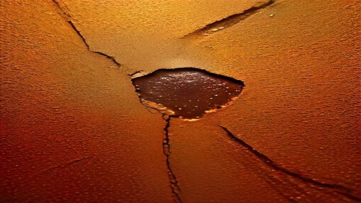 Extreme close-up of the cracked varnish and craquelure on an aged old master oil painting, the kind of surface detail AI art authentication systems analyse for brushstroke patterns